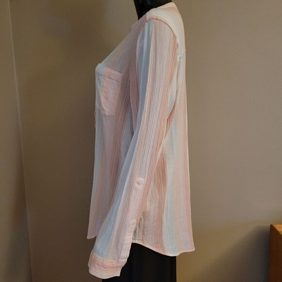 Lucky Brand Blouse Size Large - Picture 2 of 5